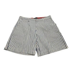 Vintage Diamond Supply‎ Co Men's Striped Shorts Blue/White Size 34x9 Skate Y2K
